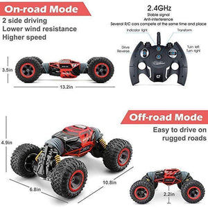 2.4Ghz Double Sided High Speed Racing Transform Monster Trucks