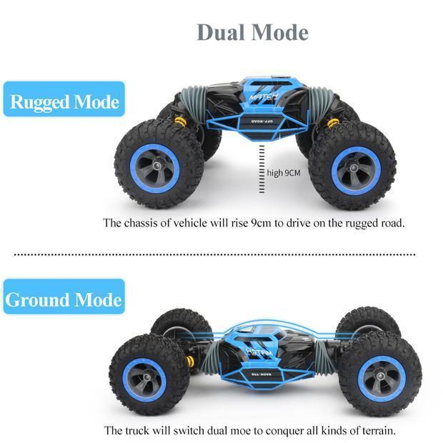 2.4Ghz Double Sided High Speed Racing Transform Monster Trucks