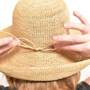 PROVENCE 10 INCH BRIM ROLLABLE RAFFIA HAT - HELEN KAMINSKI