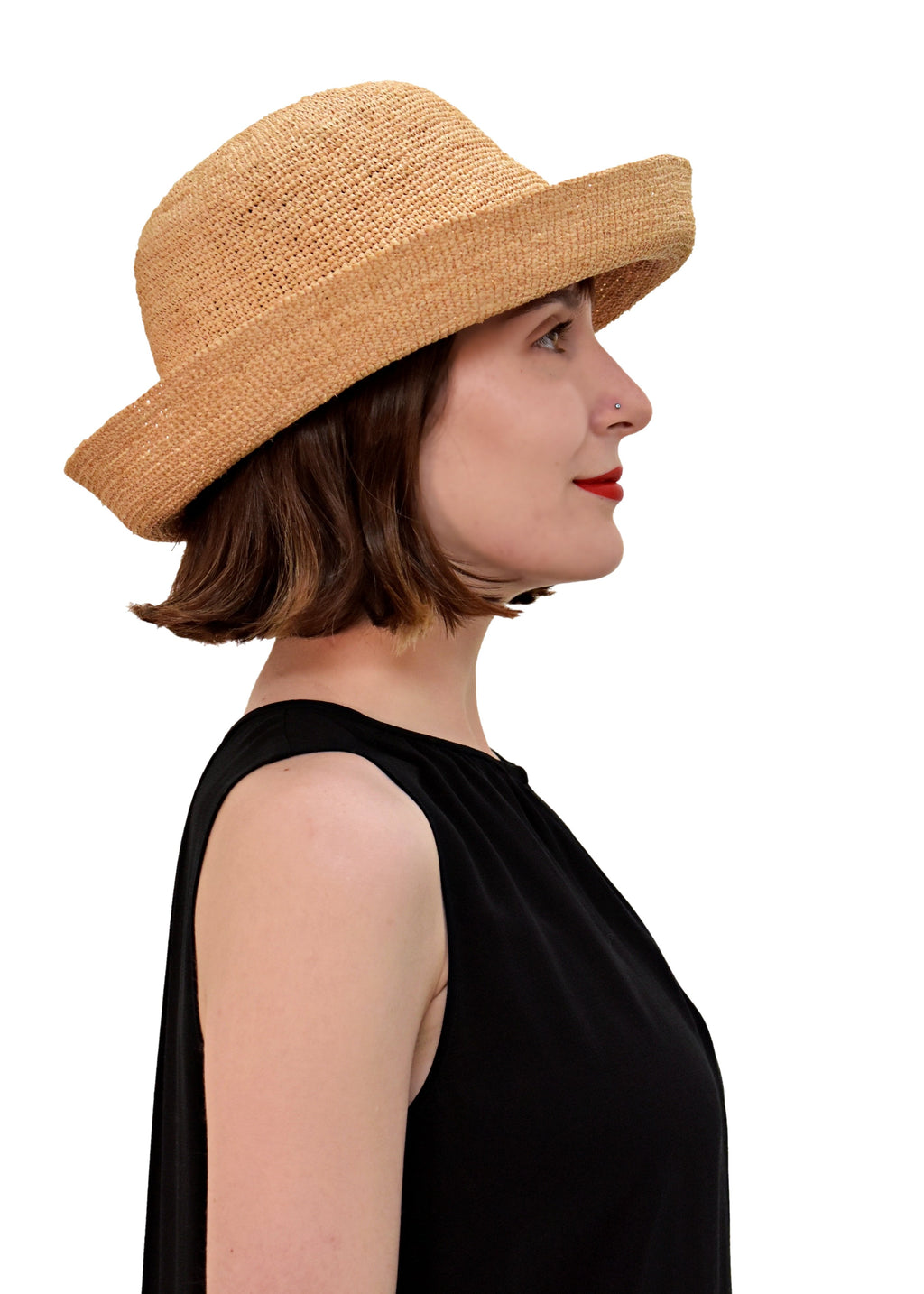 PROVENCE 10 INCH BRIM ROLLABLE RAFFIA HAT - HELEN KAMINSKI