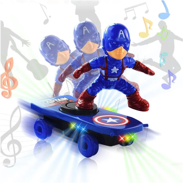 Scooter Electric Car Stunt Music LED Light Toys ( Buy 2 Get Extra 10% Off )