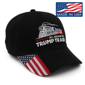 President Trump Train USA Flag Hat