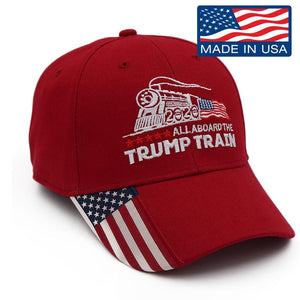 President Trump Train USA Flag Hat